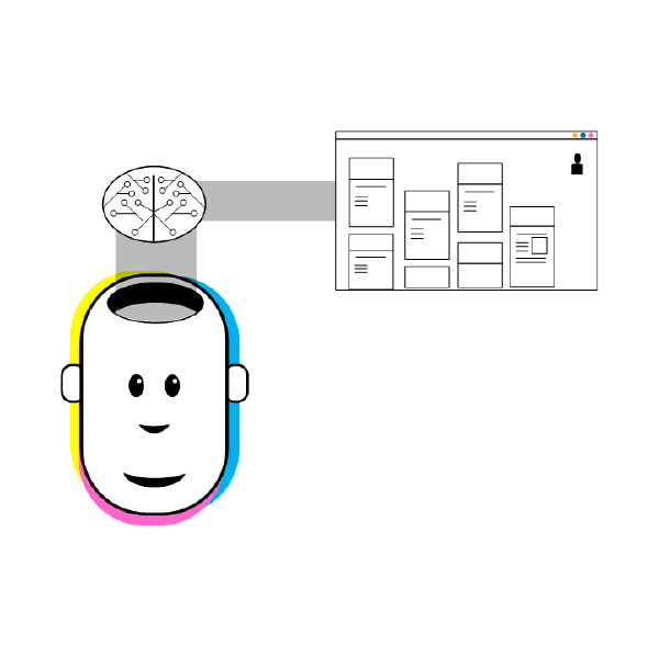 Character with dashboard